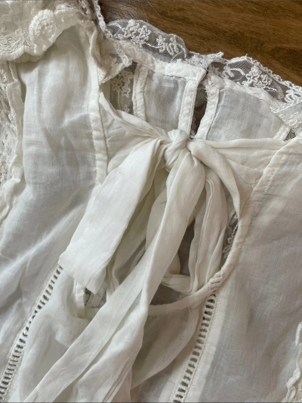 Free People Bodysuit Ruffled Top